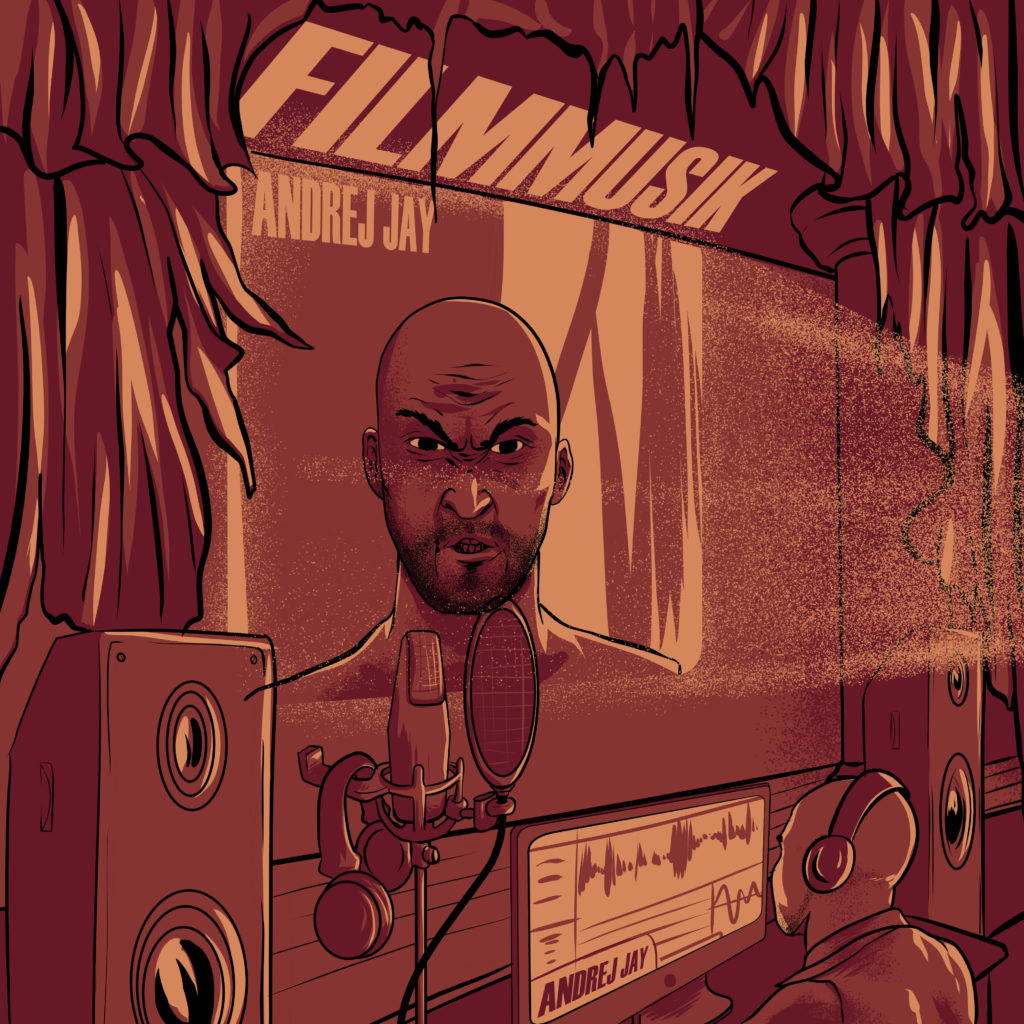 Filmmusik andrej jay OUT NOW artwork by rizkiali